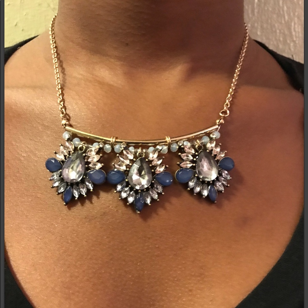 Neptune blue necklace